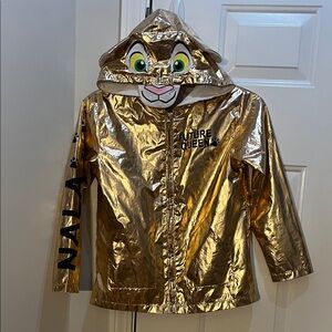 Gold Lion King Nala Raincoat
